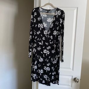 BOGO! Forever 21 + Long Sleeve Floral Wrap Dress
